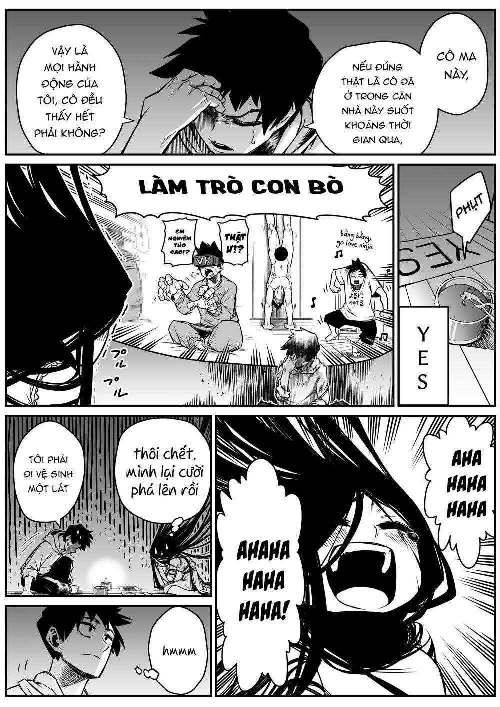Ngôi Nhà Bị Ma Ám Mạnh Nhất Và Chàng Trai Không Có Năng Lực Tâm Linh Chapter 9 trang 1