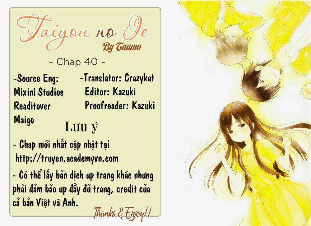 Ngôi Nhà Mặt Trời Chapter 40 trang 0
