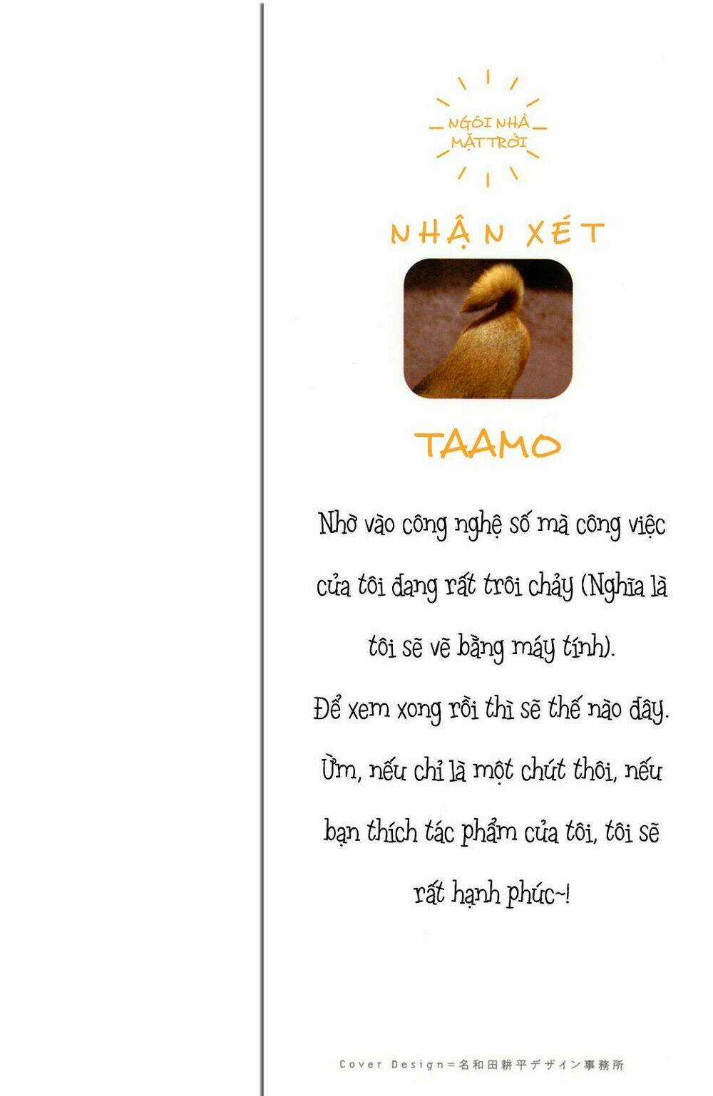 Ngôi Nhà Mặt Trời Chapter 5 trang 2