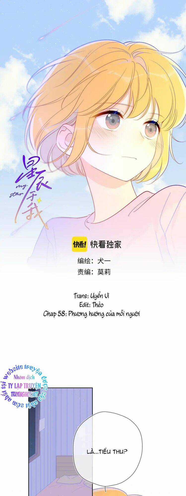 Ngôi Sao Cho Tôi Chapter 58 trang 1