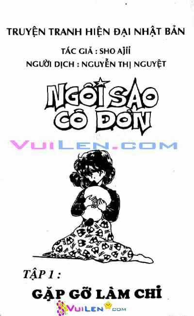 Ngôi sao cô đơn Chapter 1 trang 2