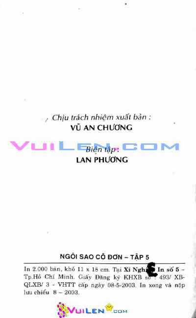 Ngôi sao cô đơn Chapter 5 trang 3