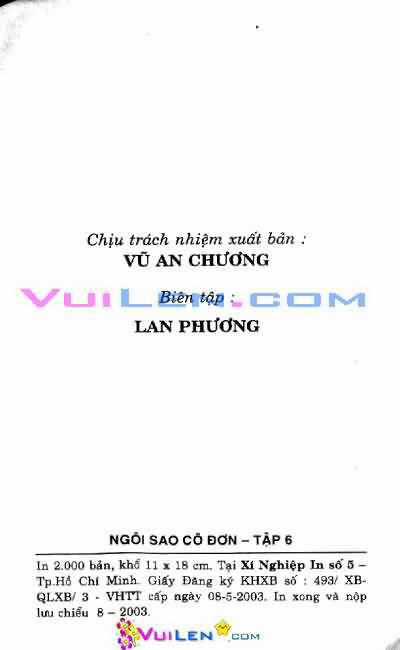 Ngôi sao cô đơn Chapter 6 trang 3