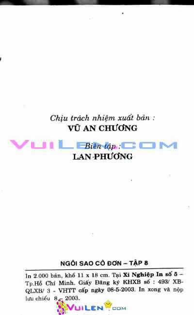 Ngôi sao cô đơn Chapter 8 trang 3