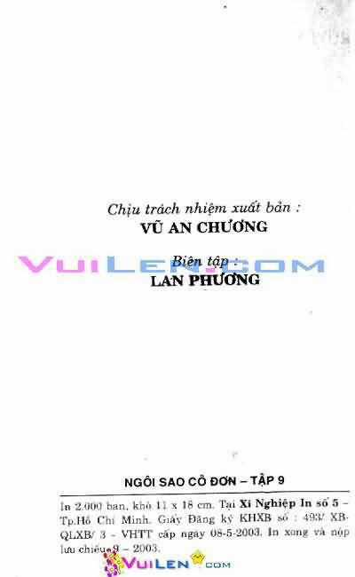 Ngôi sao cô đơn Chapter 9 trang 3