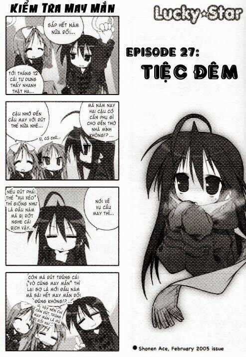 Ngôi sao rất may mắn Chapter 27 trang 0