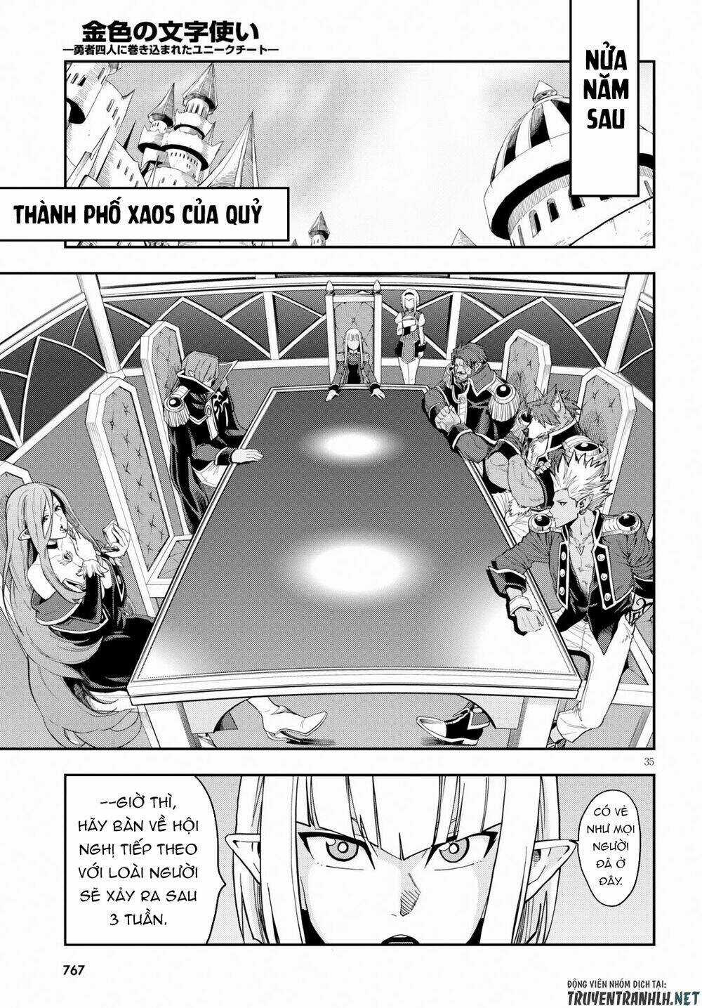 Ngôn Linh Vương Chapter 55 trang 35