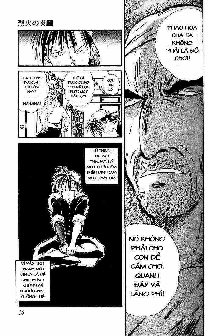 Ngọn Lửa Recca Chapter 1 trang 12