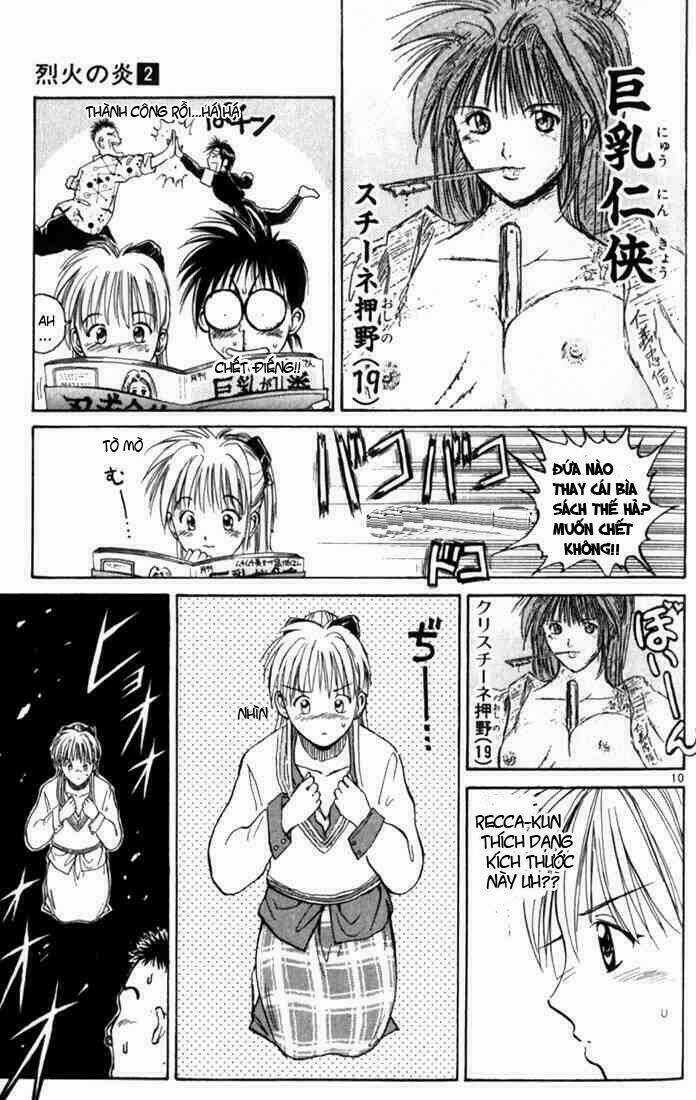 Ngọn Lửa Recca Chapter 10 trang 10