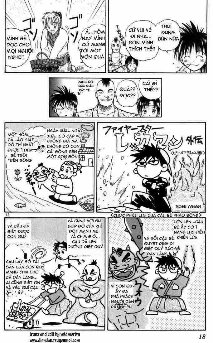 Ngọn Lửa Recca Chapter 10 trang 13