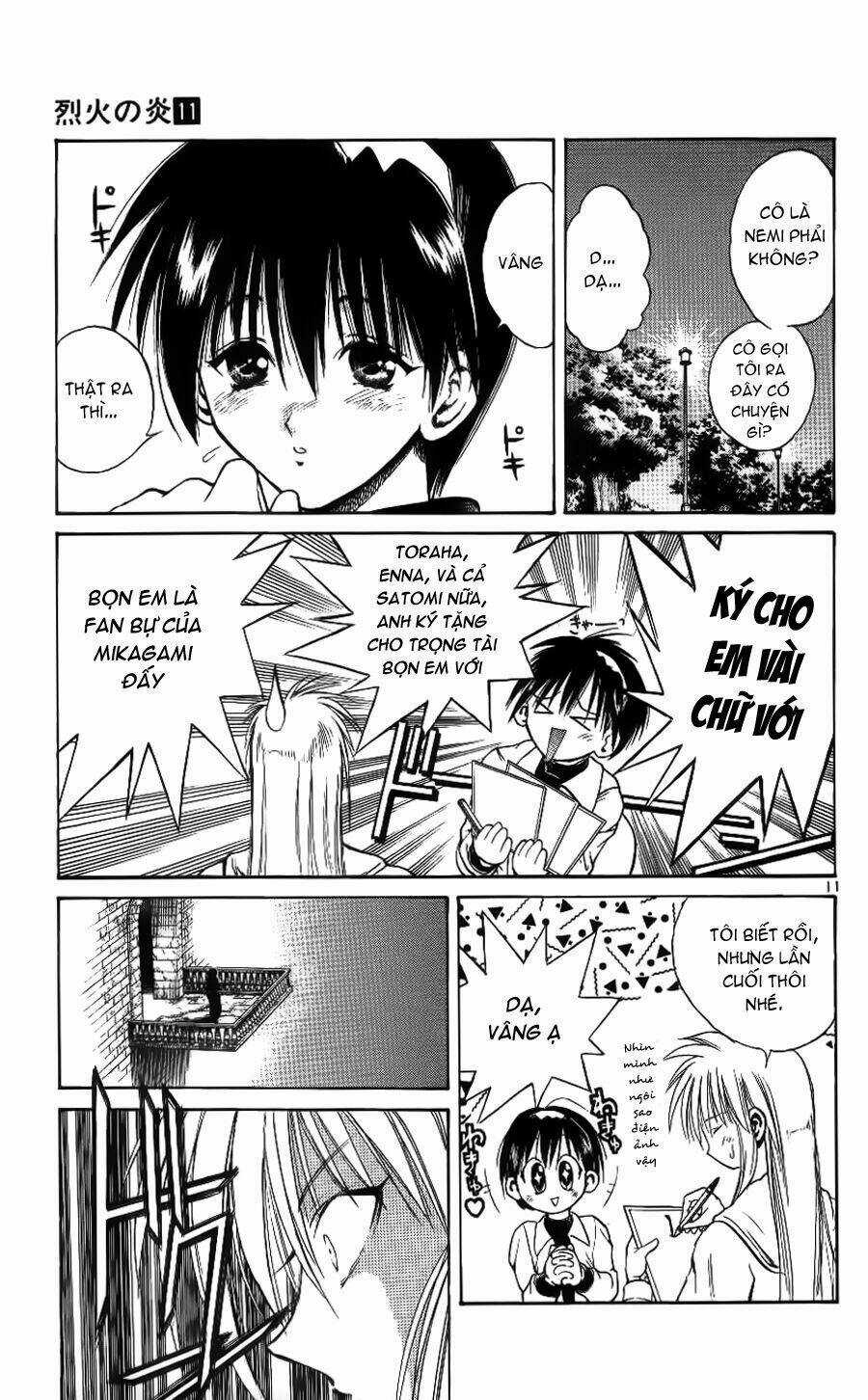 Ngọn Lửa Recca Chapter 101 trang 10