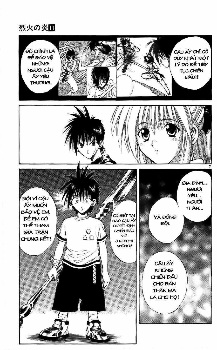 Ngọn Lửa Recca Chapter 106 trang 7