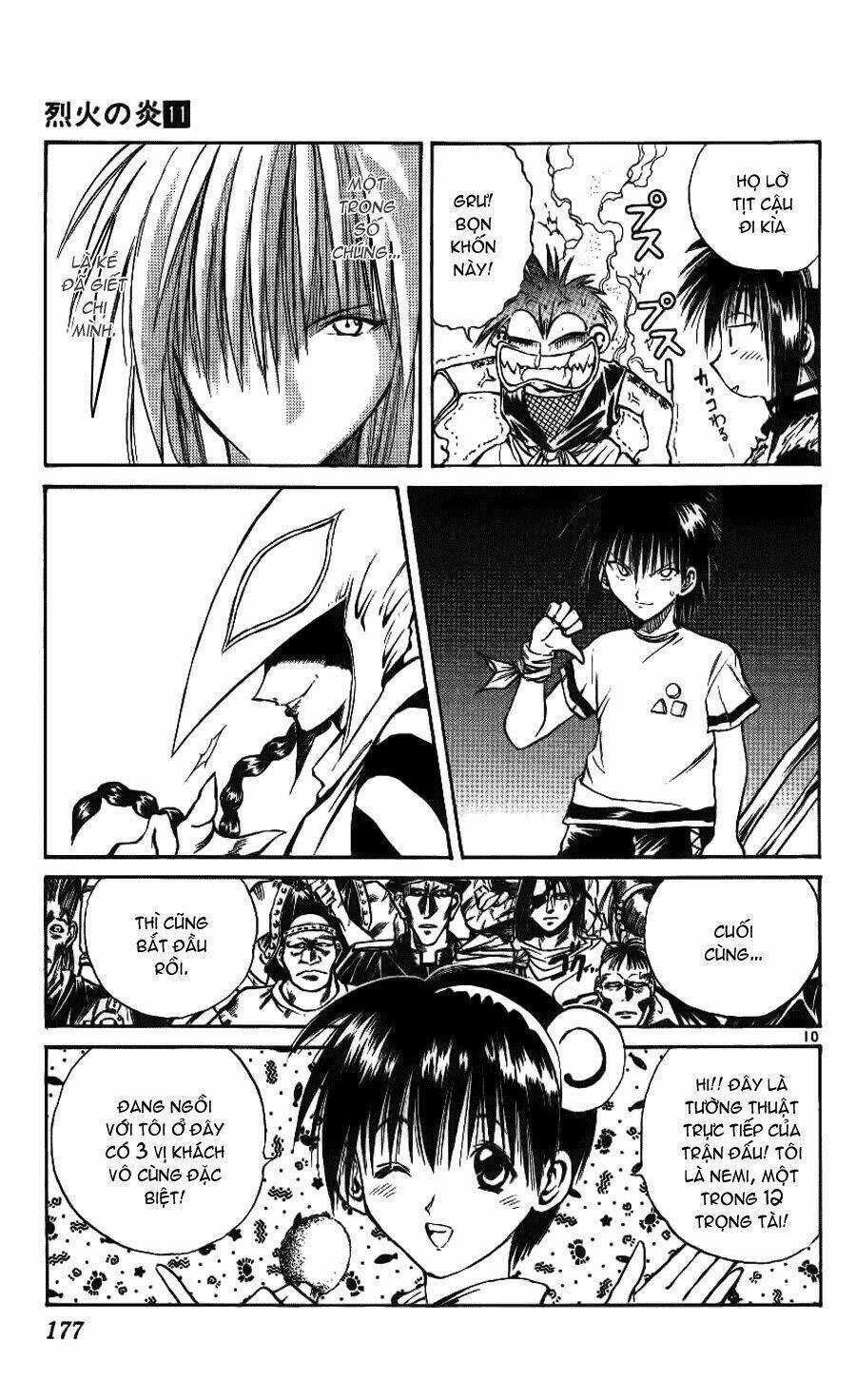 Ngọn Lửa Recca Chapter 107 trang 11