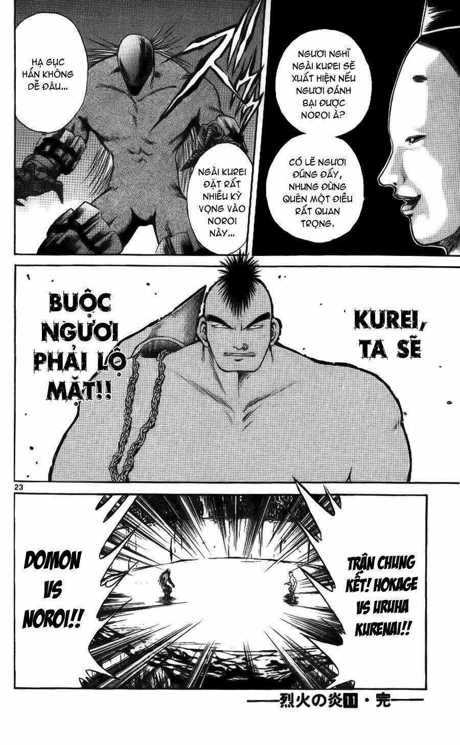 Ngọn Lửa Recca Chapter 107 trang 24