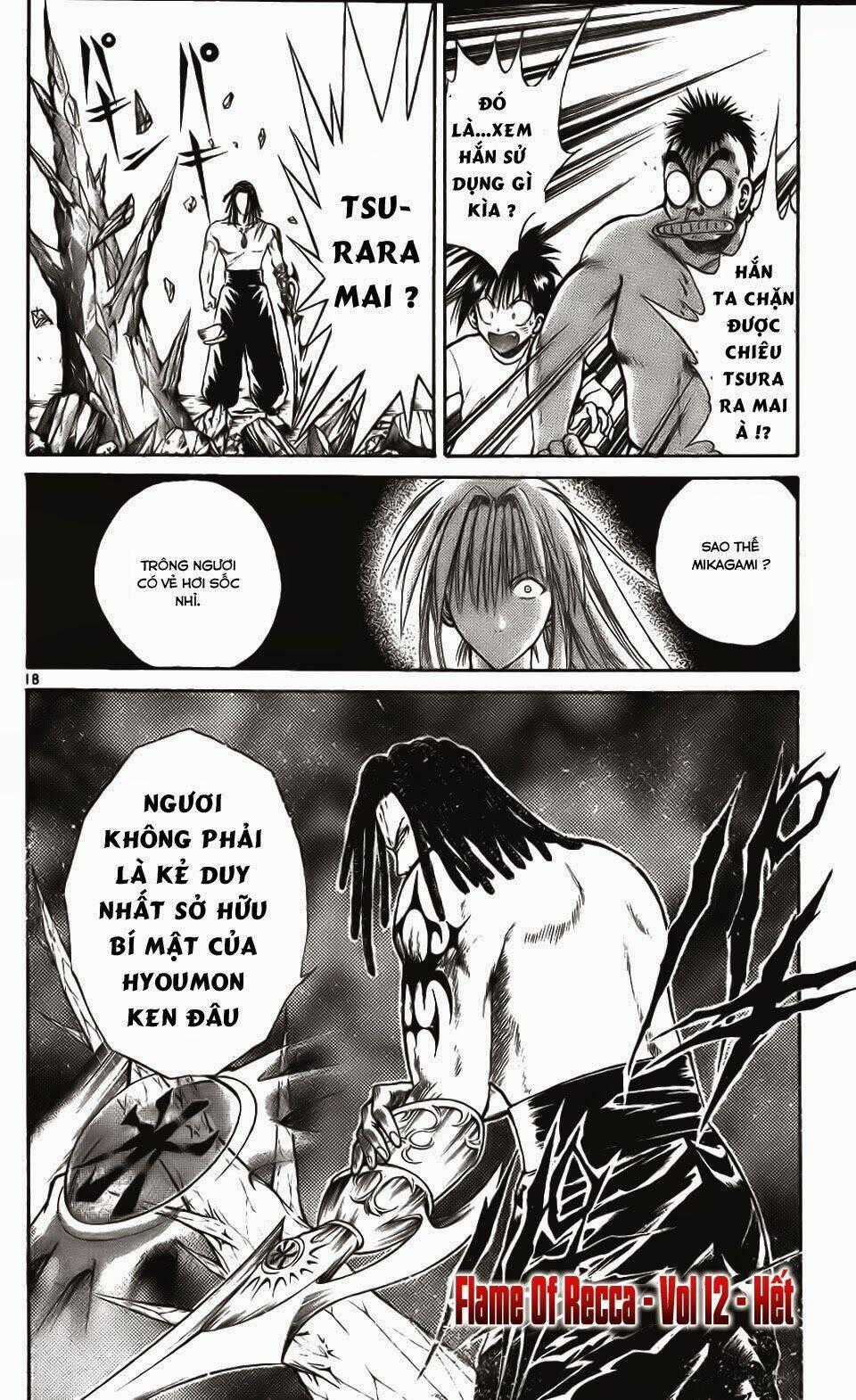 Ngọn Lửa Recca Chapter 117 trang 18