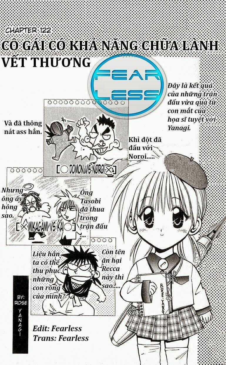 Ngọn Lửa Recca Chapter 122 trang 1
