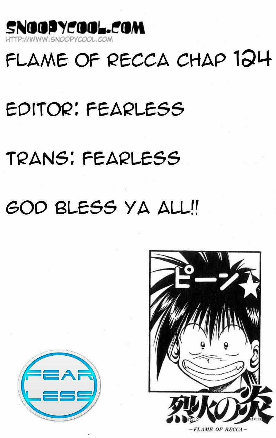 Ngọn Lửa Recca Chapter 124 trang 1