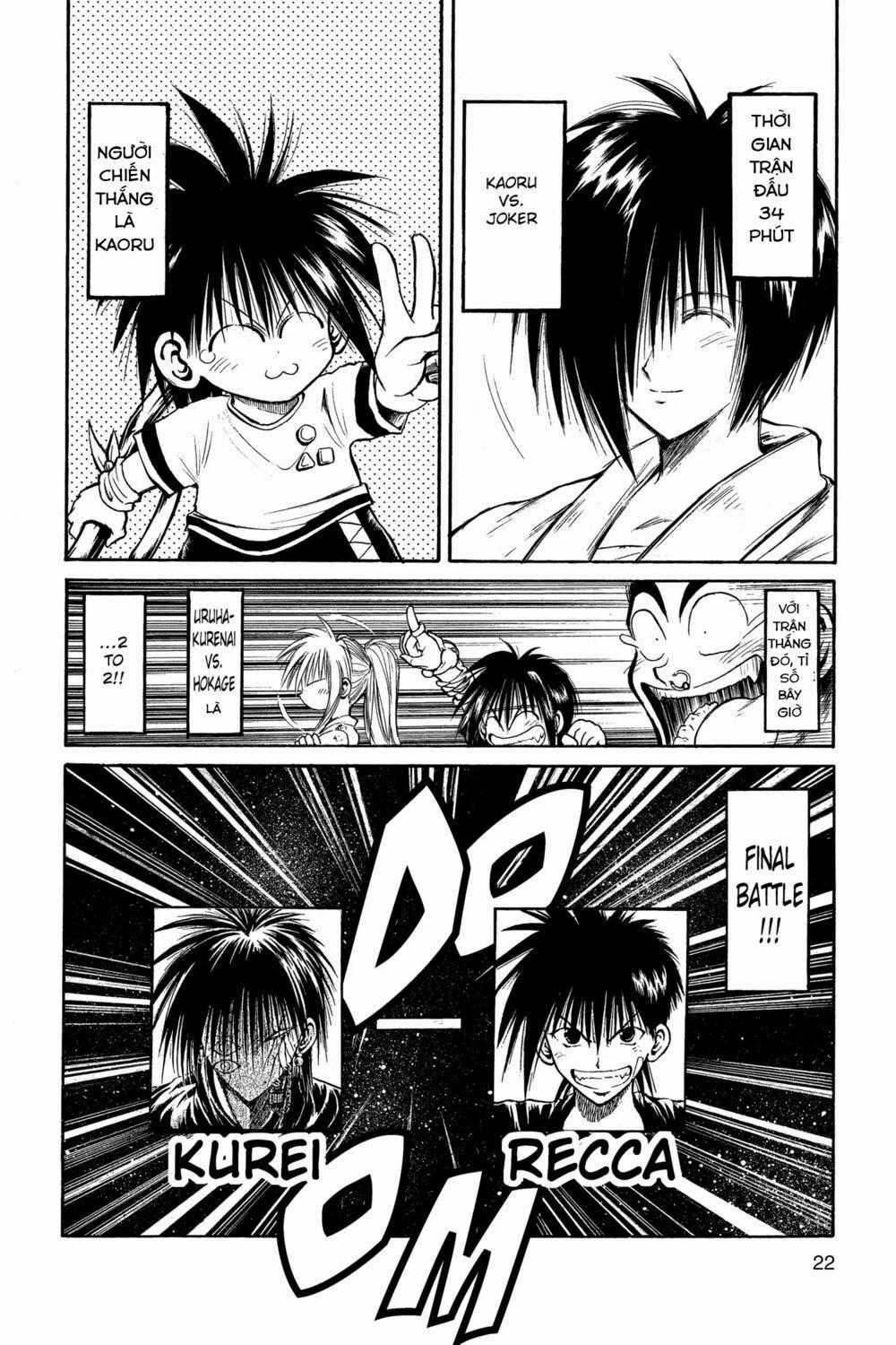 Ngọn Lửa Recca Chapter 138 trang 15