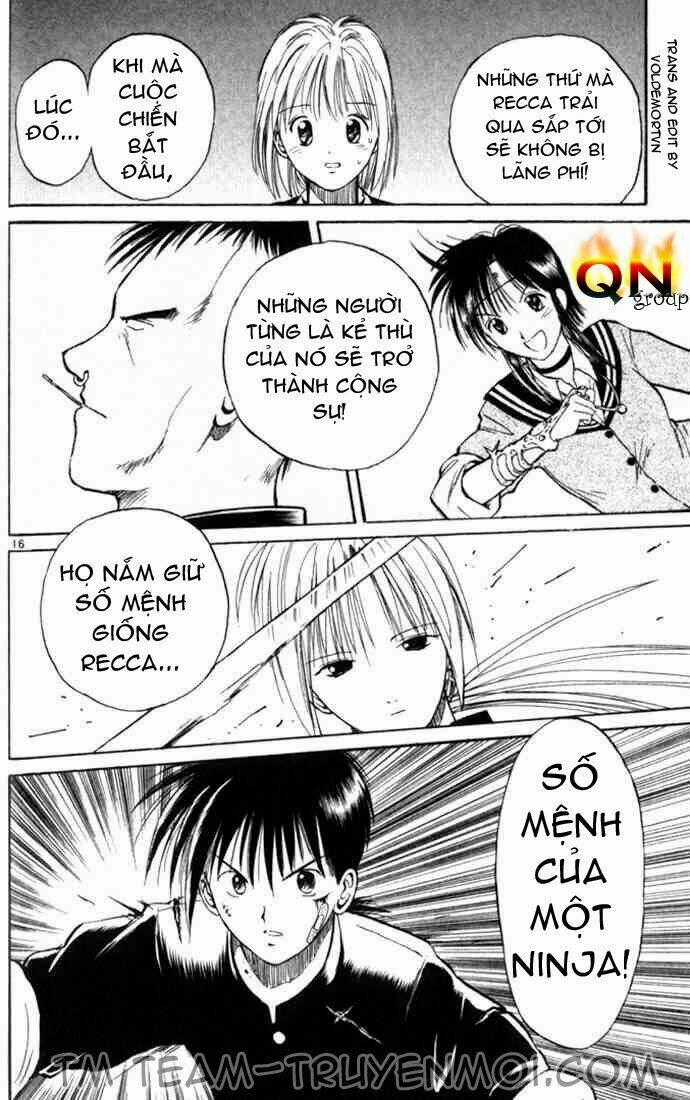 Ngọn Lửa Recca Chapter 15 trang 16
