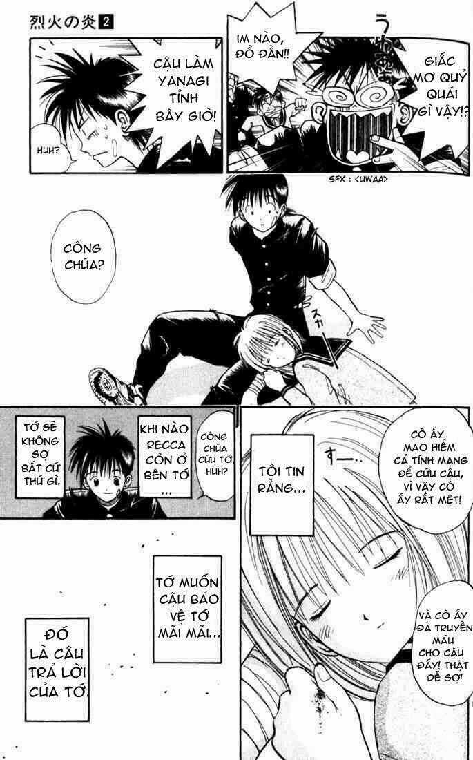 Ngọn Lửa Recca Chapter 17 trang 15