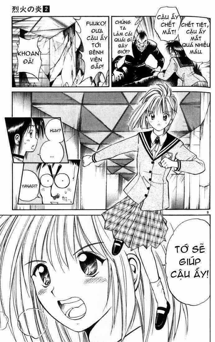 Ngọn Lửa Recca Chapter 17 trang 9