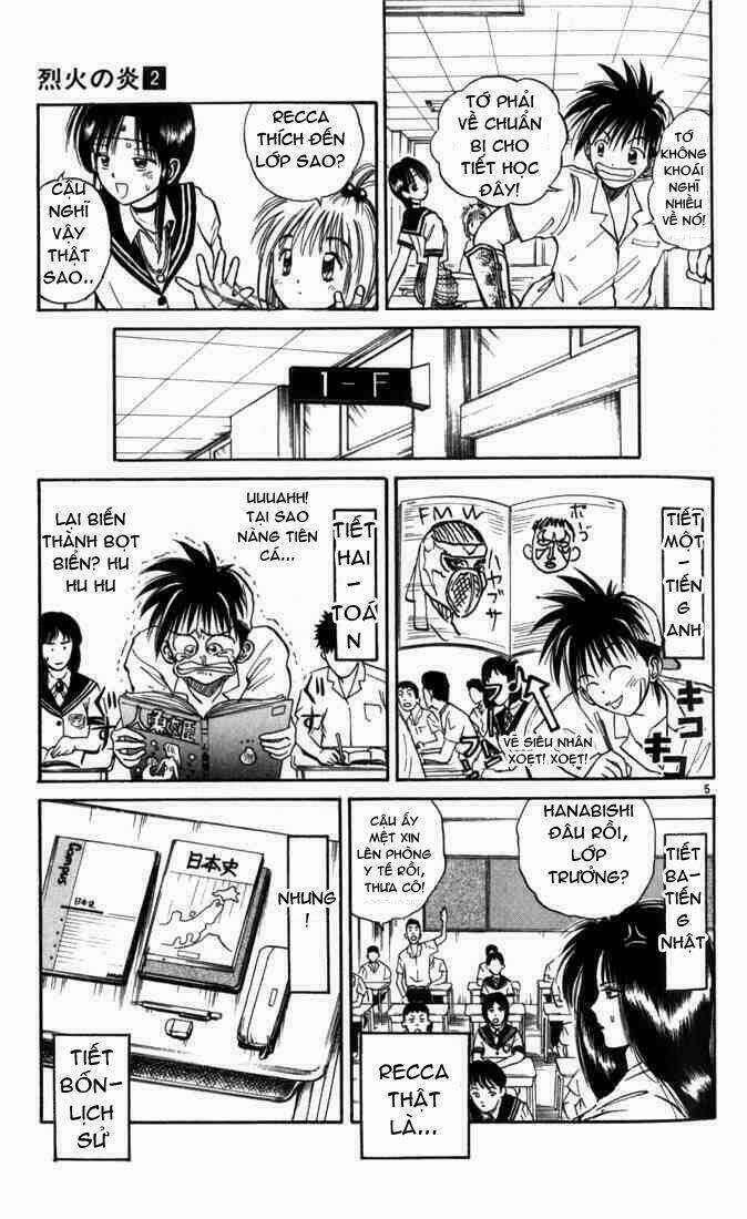Ngọn Lửa Recca Chapter 18 trang 5