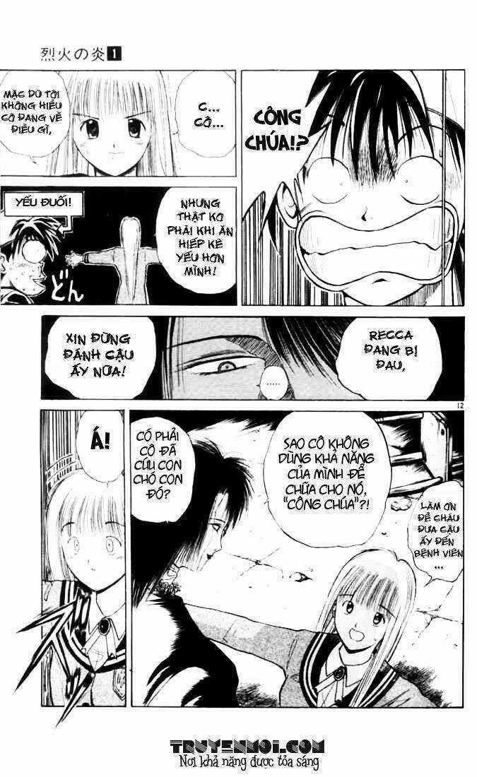 Ngọn Lửa Recca Chapter 2 trang 12