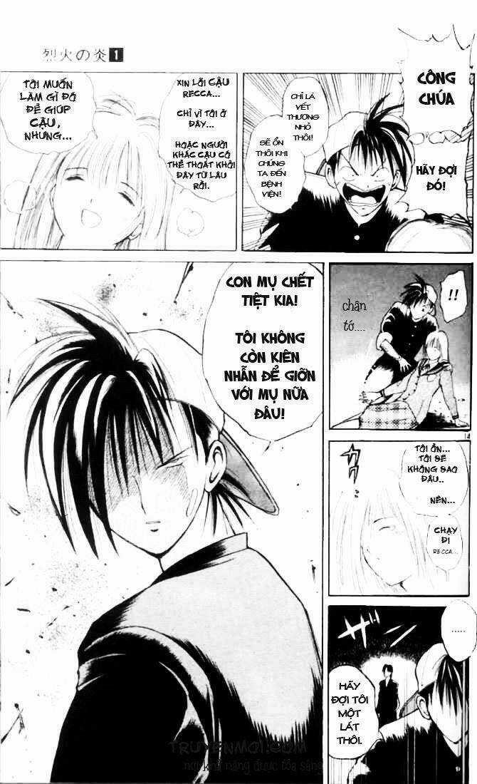 Ngọn Lửa Recca Chapter 2 trang 14