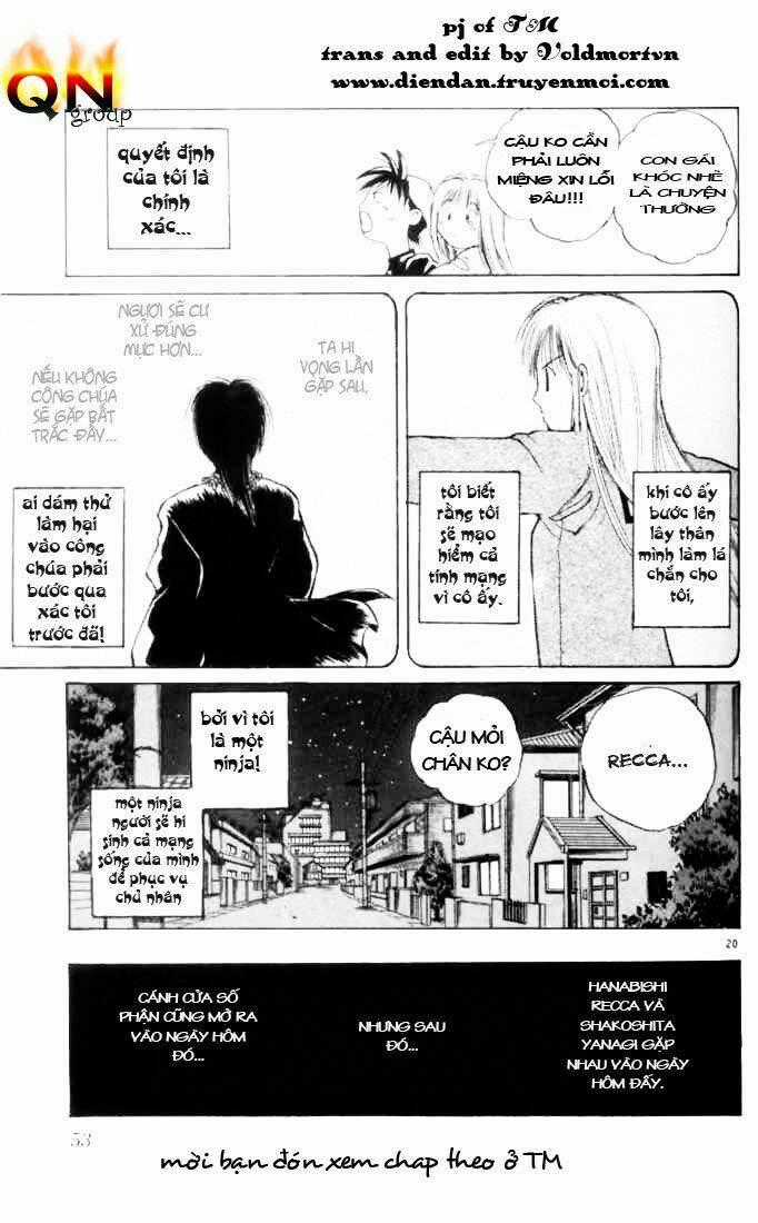Ngọn Lửa Recca Chapter 2 trang 20