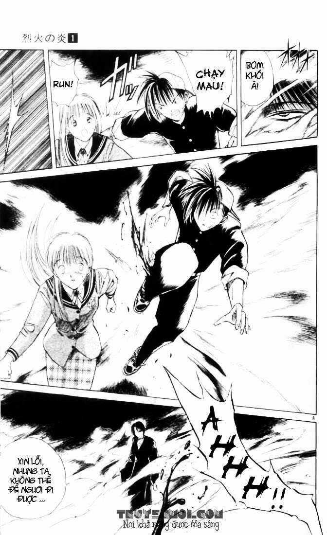 Ngọn Lửa Recca Chapter 2 trang 8