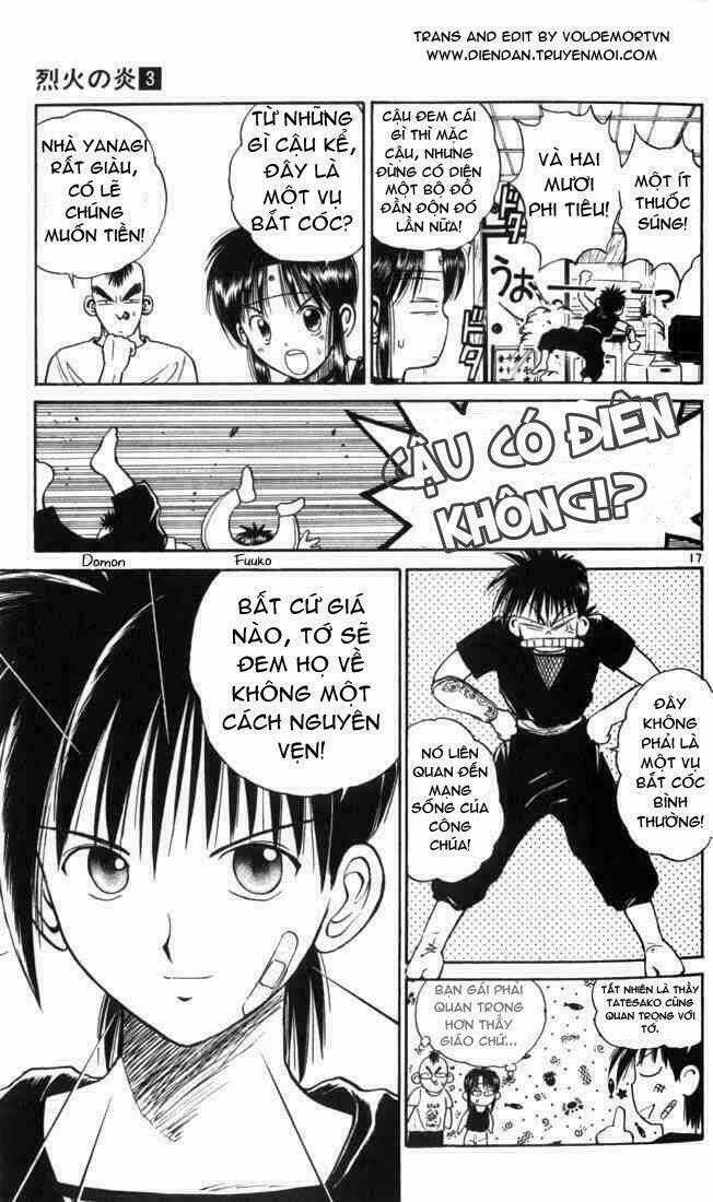 Ngọn Lửa Recca Chapter 20 trang 17