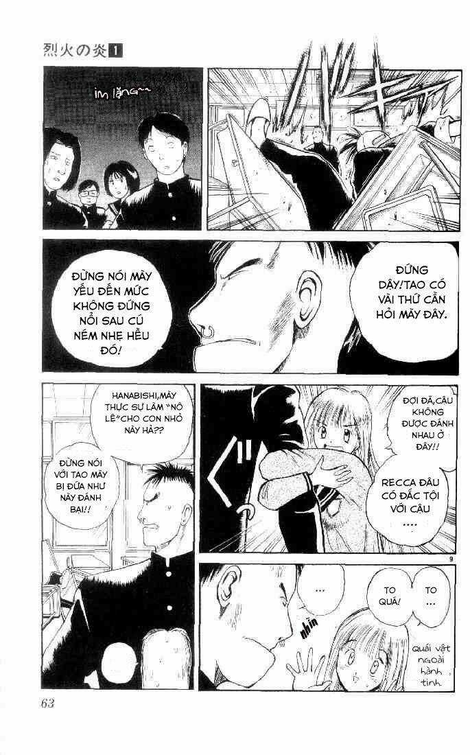 Ngọn Lửa Recca Chapter 3 trang 8