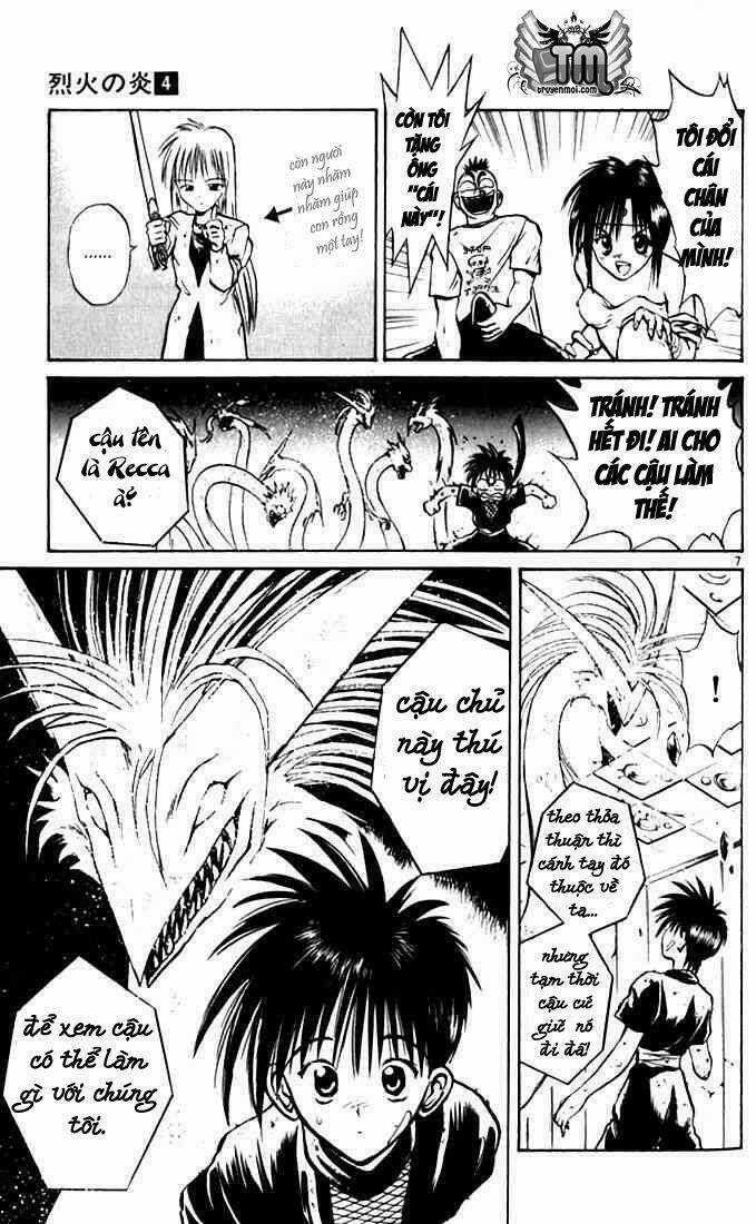 Ngọn Lửa Recca Chapter 37 trang 6