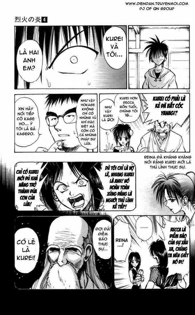 Ngọn Lửa Recca Chapter 38 trang 11