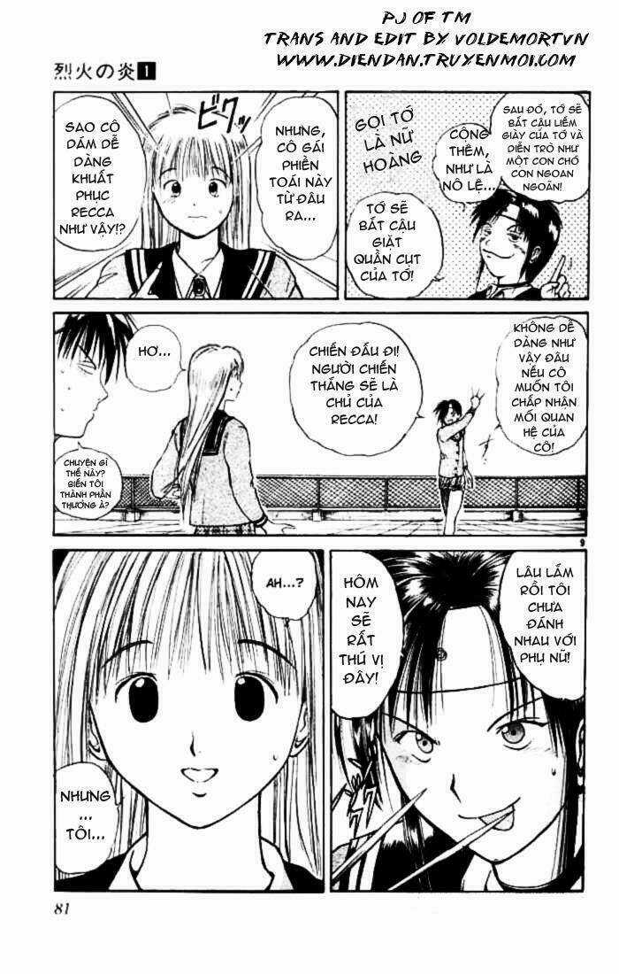 Ngọn Lửa Recca Chapter 4 trang 9