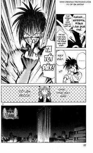 Ngọn Lửa Recca Chapter 41 trang 14