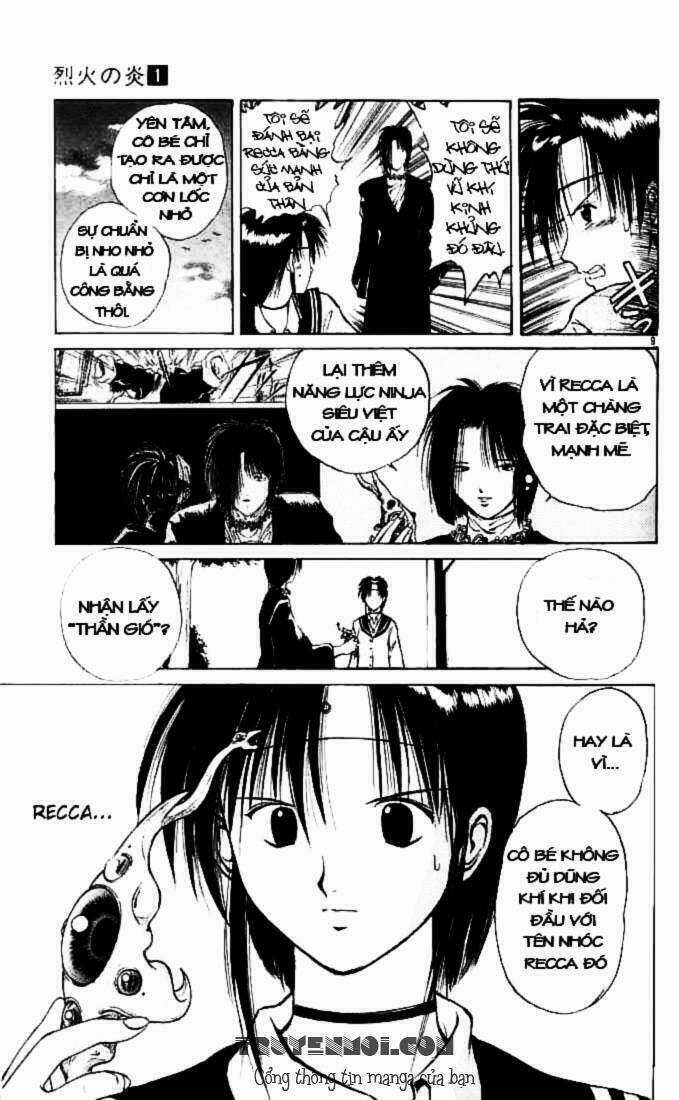 Ngọn Lửa Recca Chapter 5 trang 8
