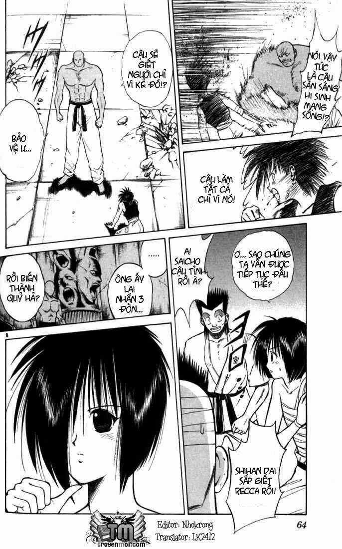 Ngọn Lửa Recca Chapter 53 trang 8