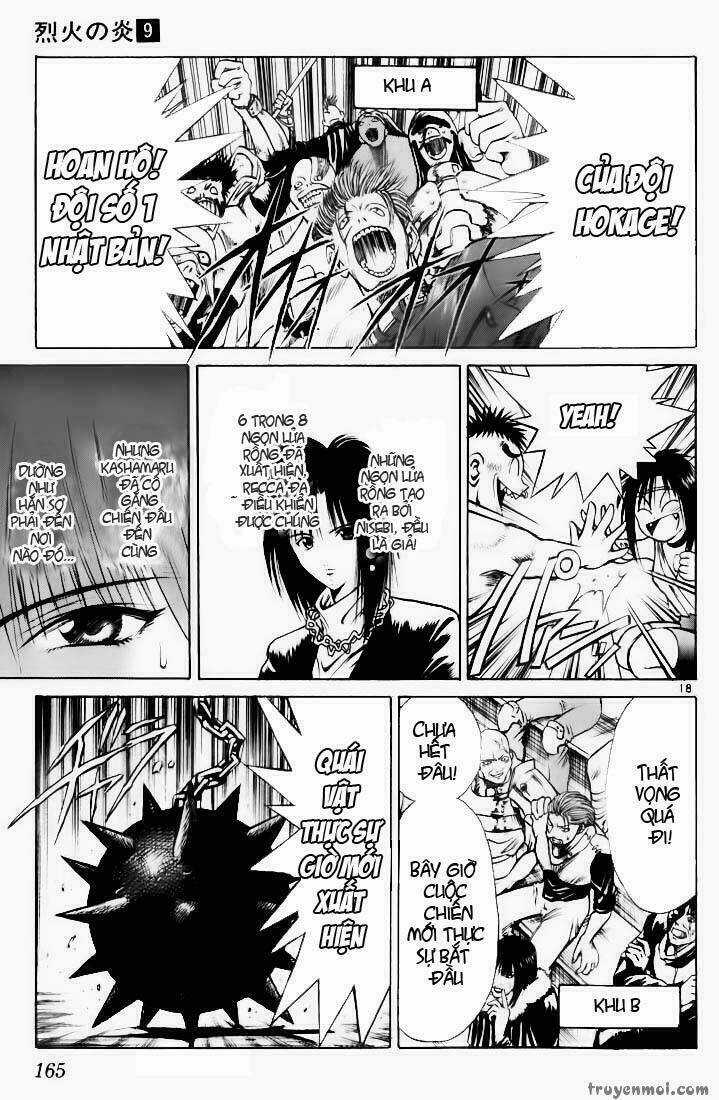 Ngọn Lửa Recca Chapter 86 trang 17