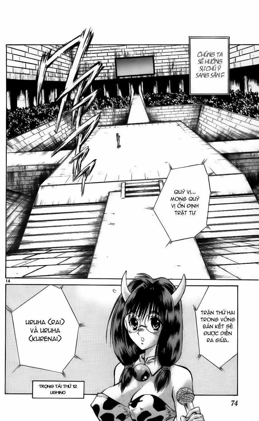 Ngọn Lửa Recca Chapter 91 trang 15