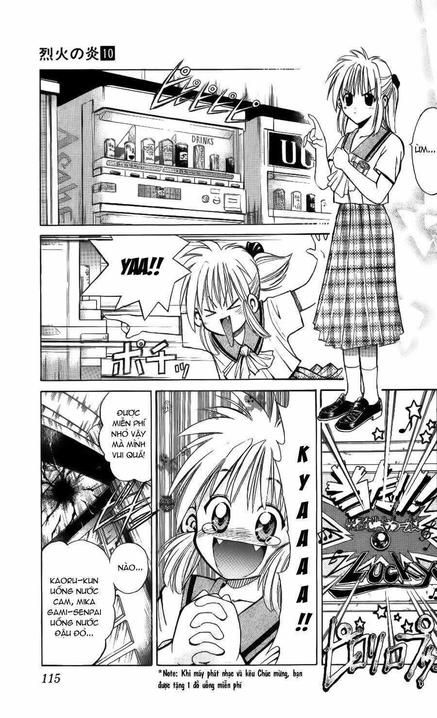 Ngọn Lửa Recca Chapter 93 trang 20