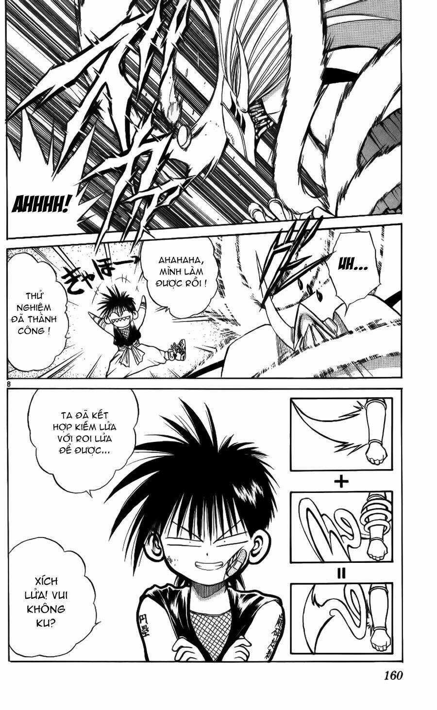 Ngọn Lửa Recca Chapter 96 trang 9