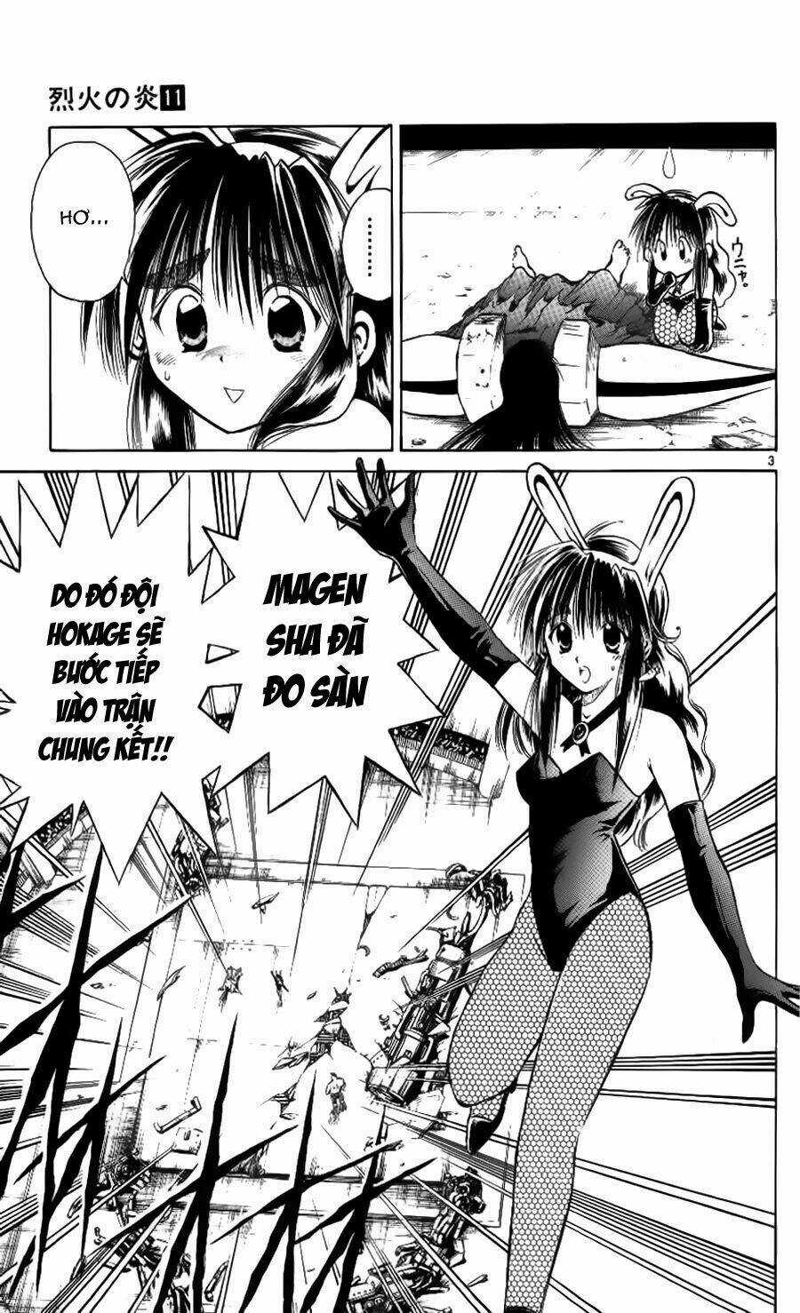 Ngọn Lửa Recca Chapter 99 trang 4