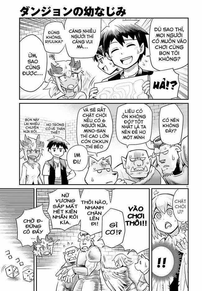 Người Bạn Thuở Nhỏ Trong Hầm Ngục Chapter 3 trang 12