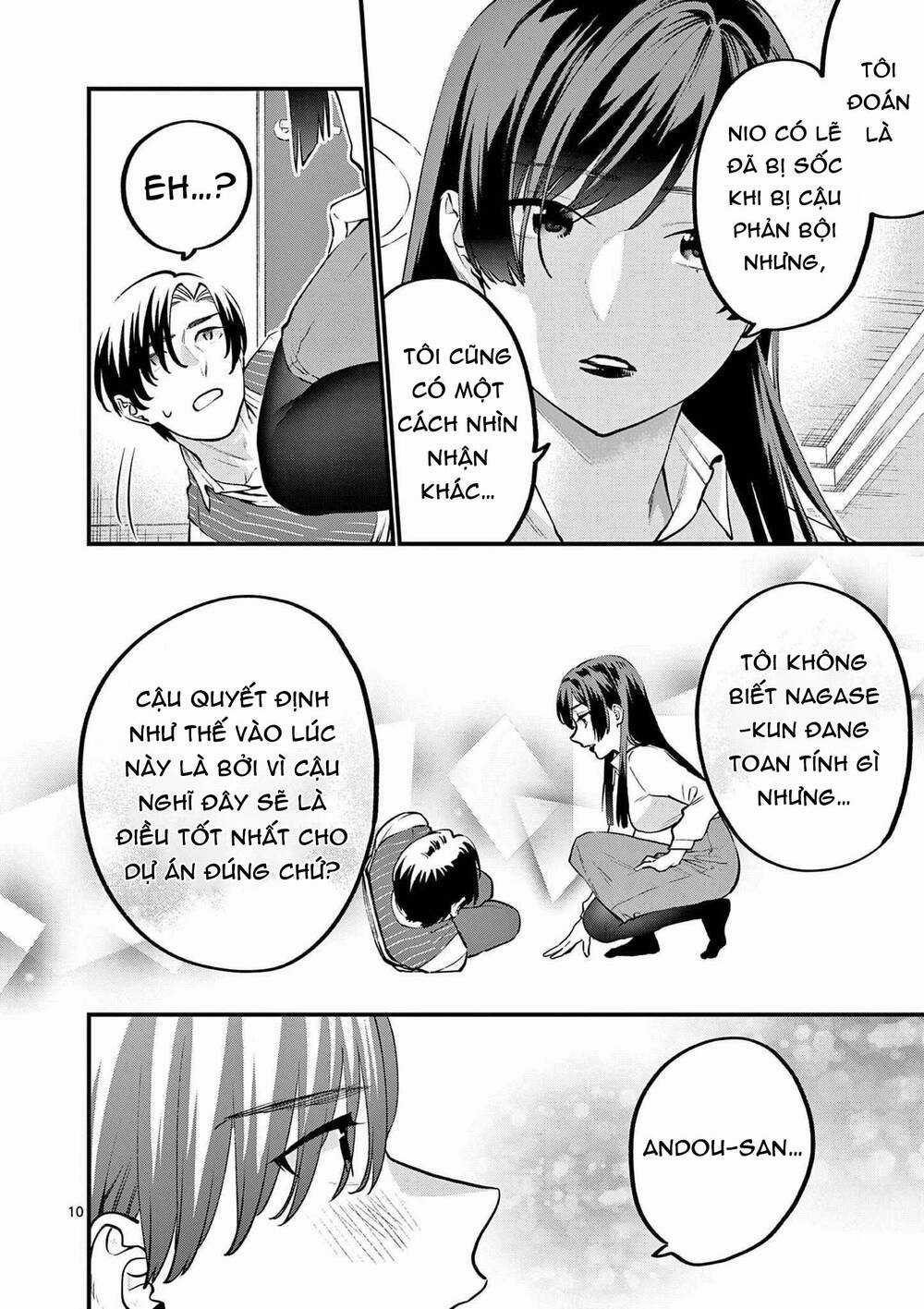 Người Cha Chủ Tịch Đột Nhiên Mất Tích, Tôi Phải Gánh Vác Dự Án Hàng Tỷ Với Ba Nữ Nhân Viên Chapter 10 trang 10