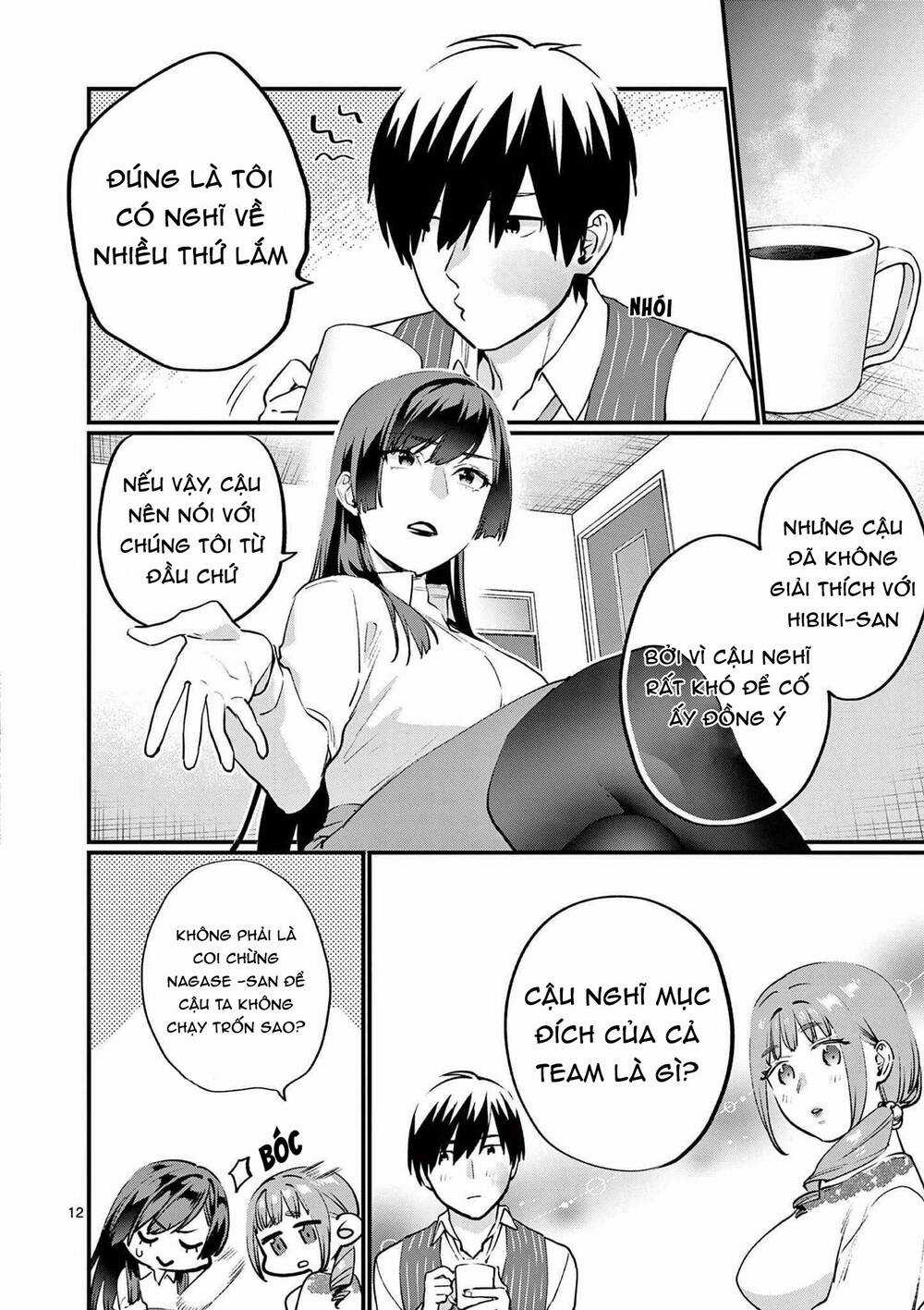 Người Cha Chủ Tịch Đột Nhiên Mất Tích, Tôi Phải Gánh Vác Dự Án Hàng Tỷ Với Ba Nữ Nhân Viên Chapter 10 trang 12