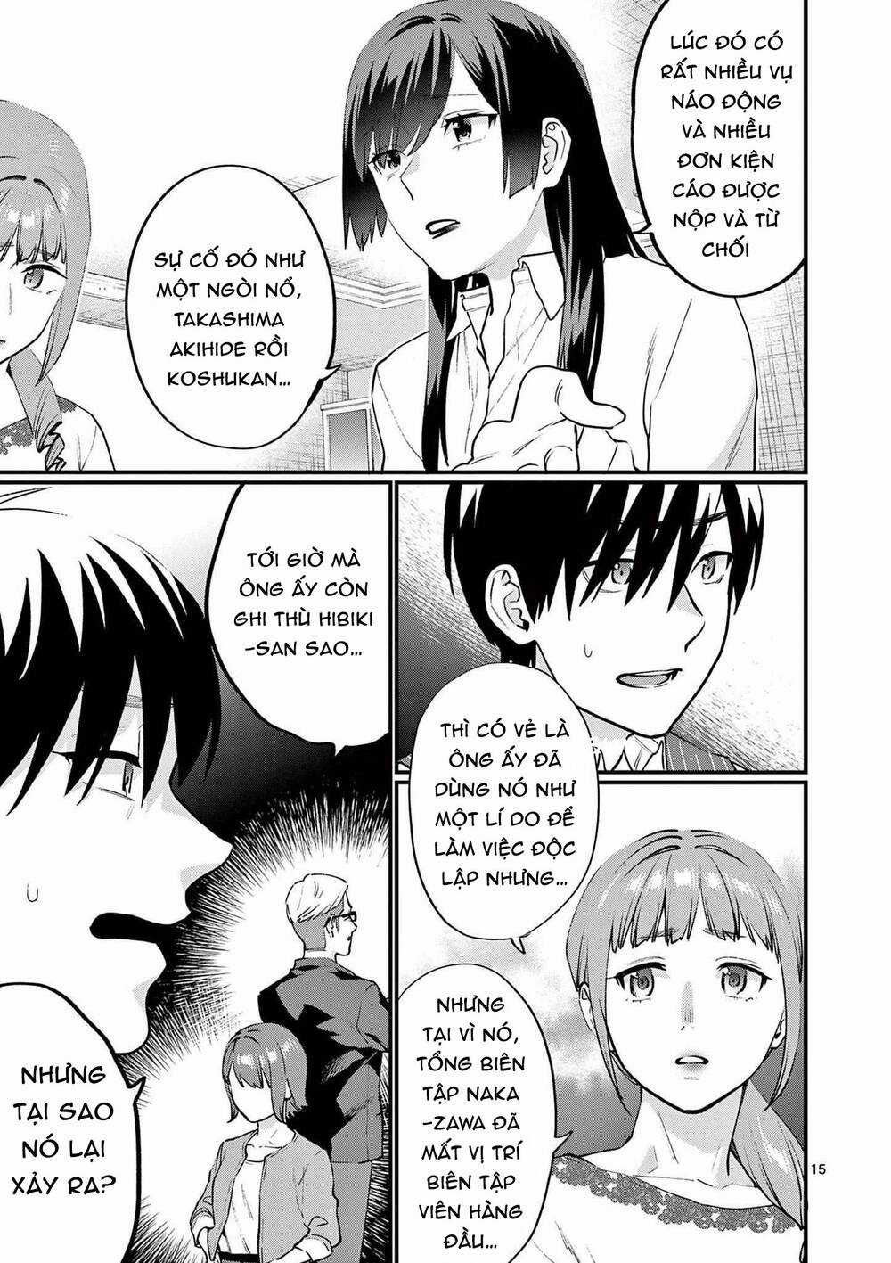 Người Cha Chủ Tịch Đột Nhiên Mất Tích, Tôi Phải Gánh Vác Dự Án Hàng Tỷ Với Ba Nữ Nhân Viên Chapter 10 trang 15