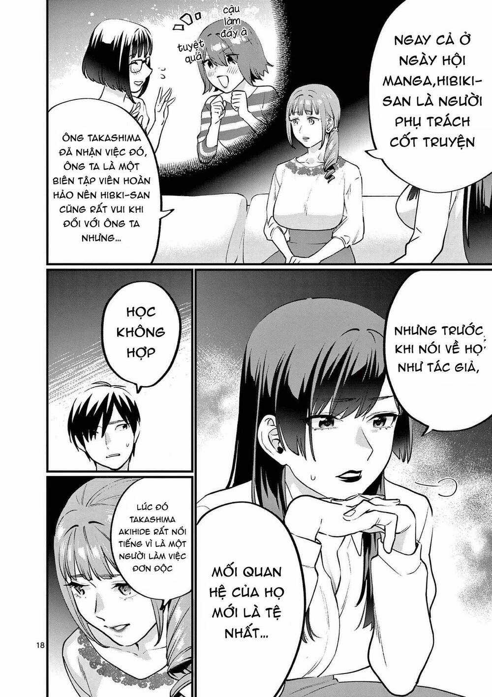 Người Cha Chủ Tịch Đột Nhiên Mất Tích, Tôi Phải Gánh Vác Dự Án Hàng Tỷ Với Ba Nữ Nhân Viên Chapter 10 trang 18