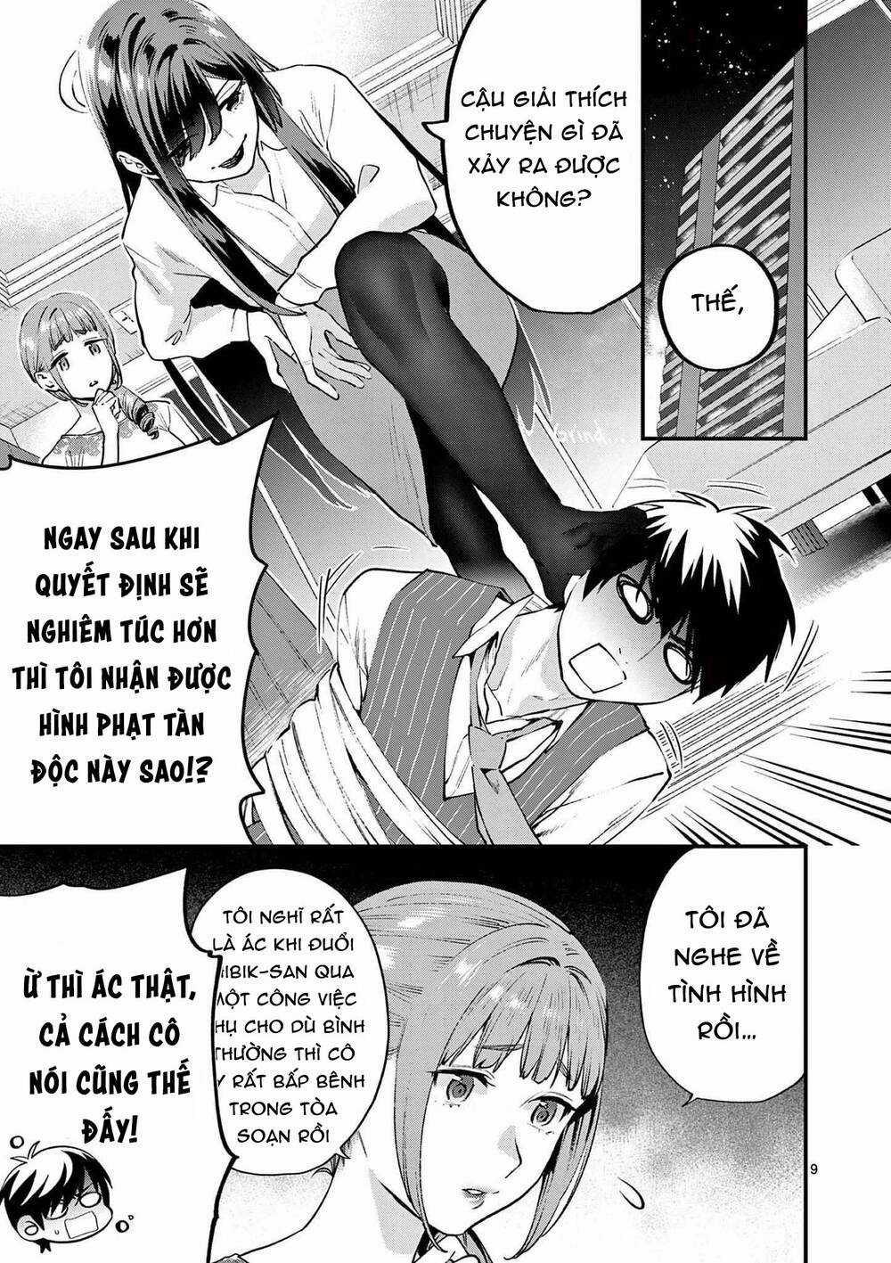 Người Cha Chủ Tịch Đột Nhiên Mất Tích, Tôi Phải Gánh Vác Dự Án Hàng Tỷ Với Ba Nữ Nhân Viên Chapter 10 trang 9