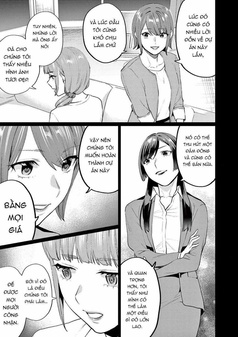 Người Cha Chủ Tịch Đột Nhiên Mất Tích, Tôi Phải Gánh Vác Dự Án Hàng Tỷ Với Ba Nữ Nhân Viên Chapter 2 trang 33